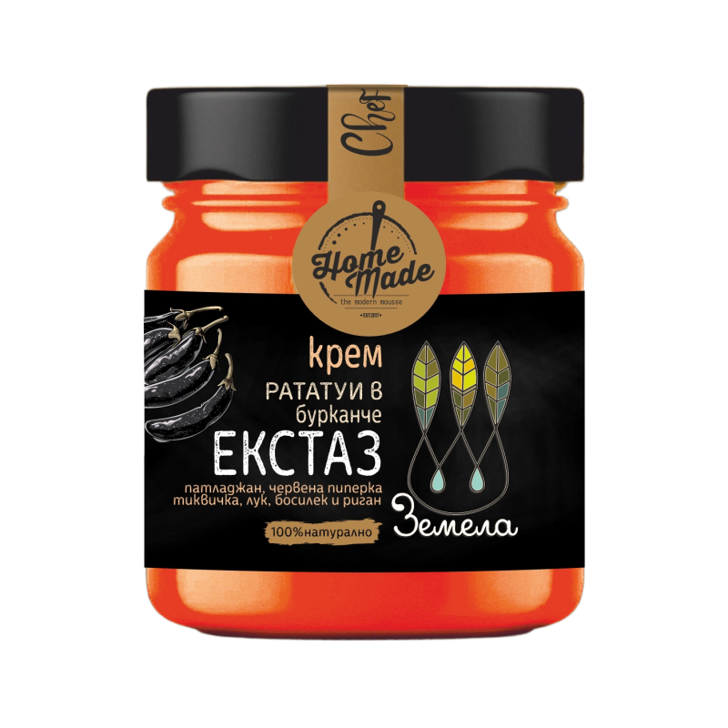 КРЕМ РАТАТУИ В БУРКАНЧЕ "ЕКСТАЗ"